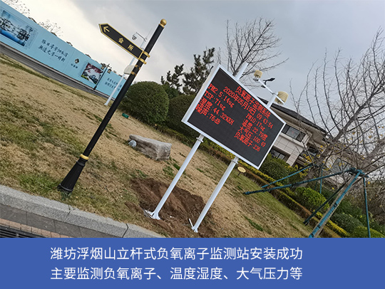 公園景區用負氧離子監測站