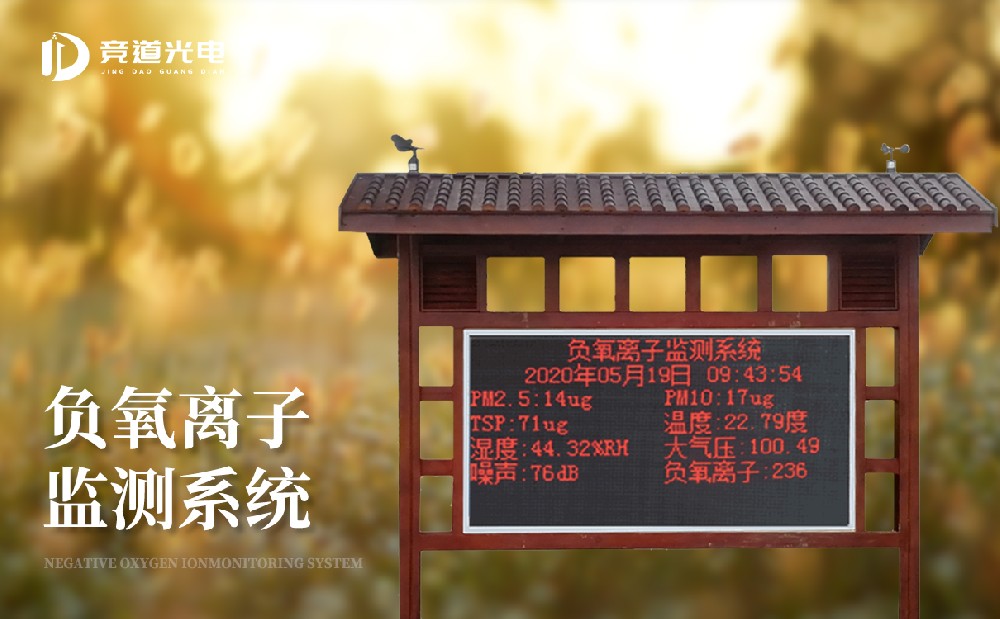 負(fù)氧離子監(jiān)測站廠家
